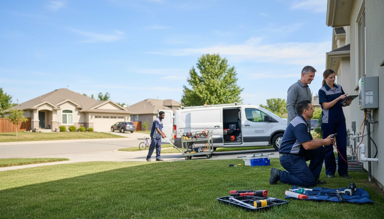 Tankless water heater service in Barnesville, PA